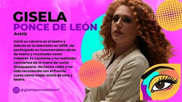 Gisela Ponce de Leon - Bio, Age, Wiki, Facts and Family