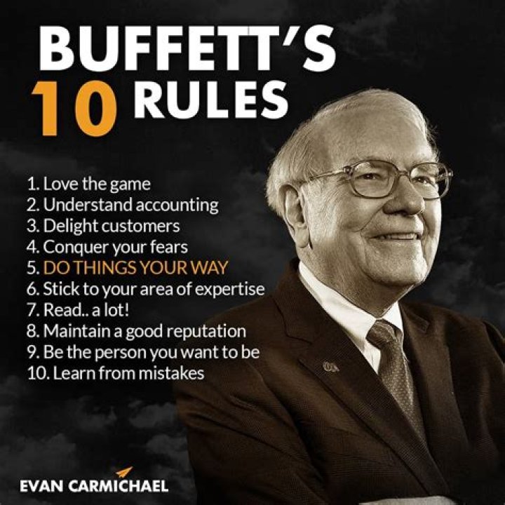 Six Of Warren Buffett's Rules To Live By That Can Help Make Your Business – And Life – A Success