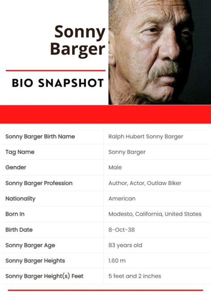 Sonny Barger - Bio, Age, Wiki, Facts and Family