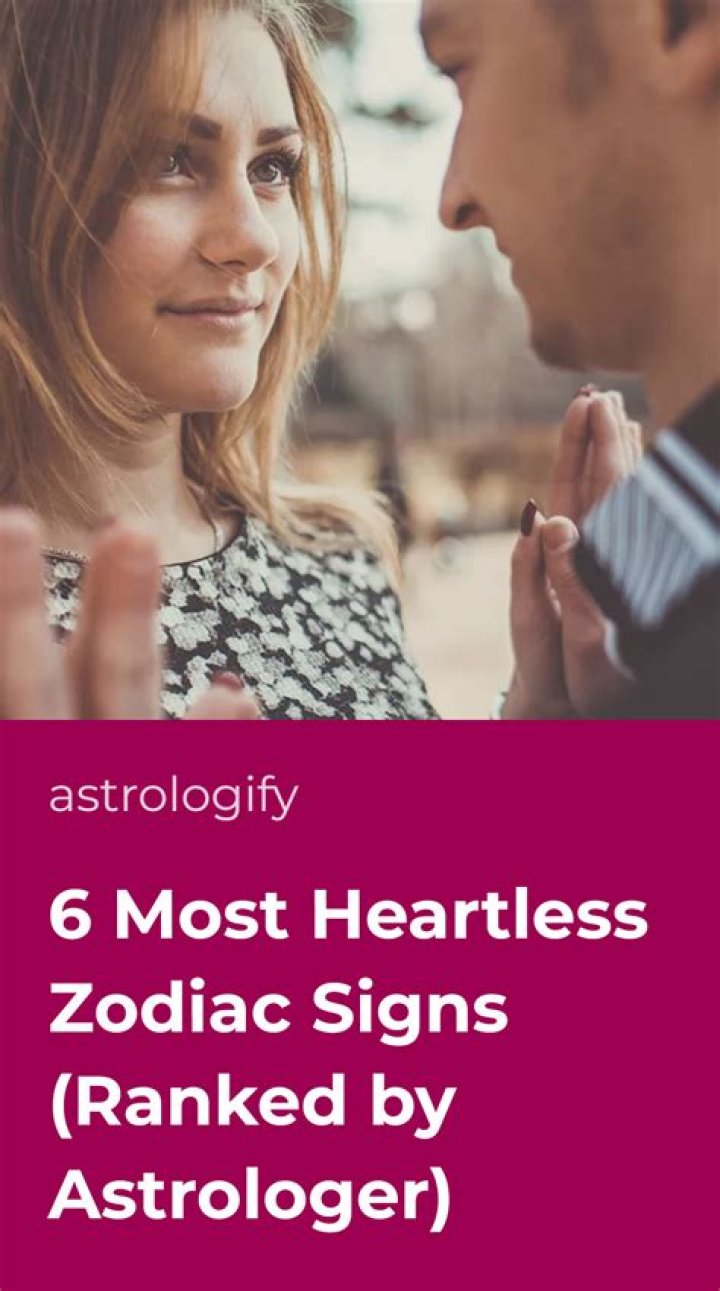 The Most Heartless Zodiac Sign, According to Astrologers