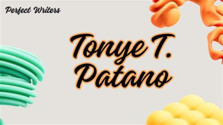 Tonye Patano - Bio, Age, Wiki, Facts and Family
